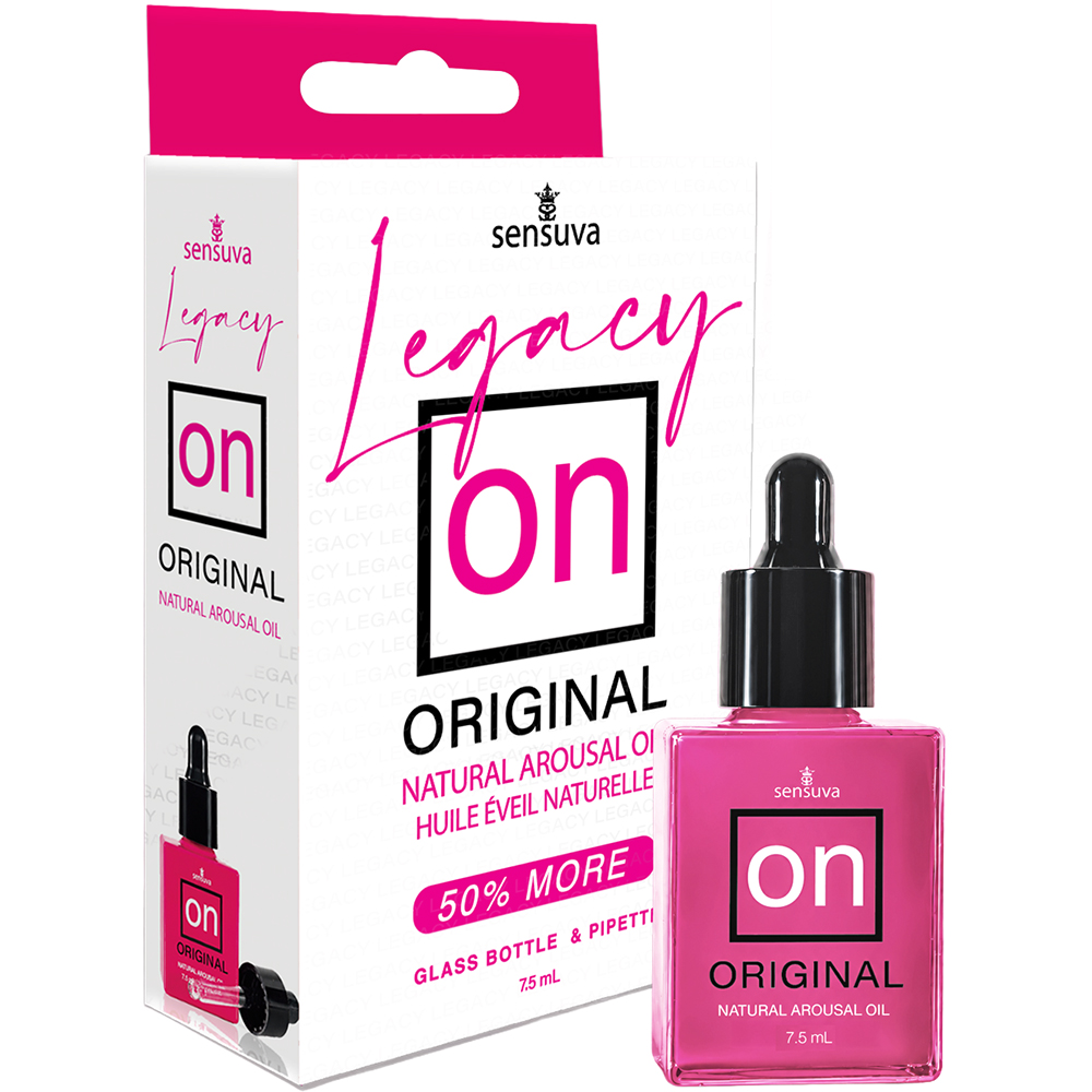 On Legacy Original Arousal Oil 7.5 ml Luxury Glass Bottle 1 On Legacy Original Arousal Oil 7.5 ml Luxury Glass Bottle