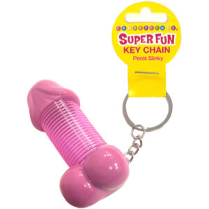 Super Fun Penis Slinky Keychain