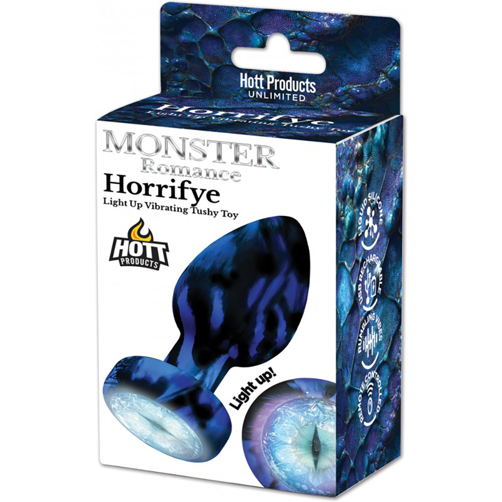 Monster Romance Horrifye Lightup Butt Plug 1 Monster Romance Horrifye Lightup Butt Plug