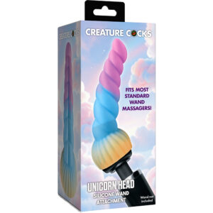 Creature Cocks Unicorn Head Silicone Wand Attachment
