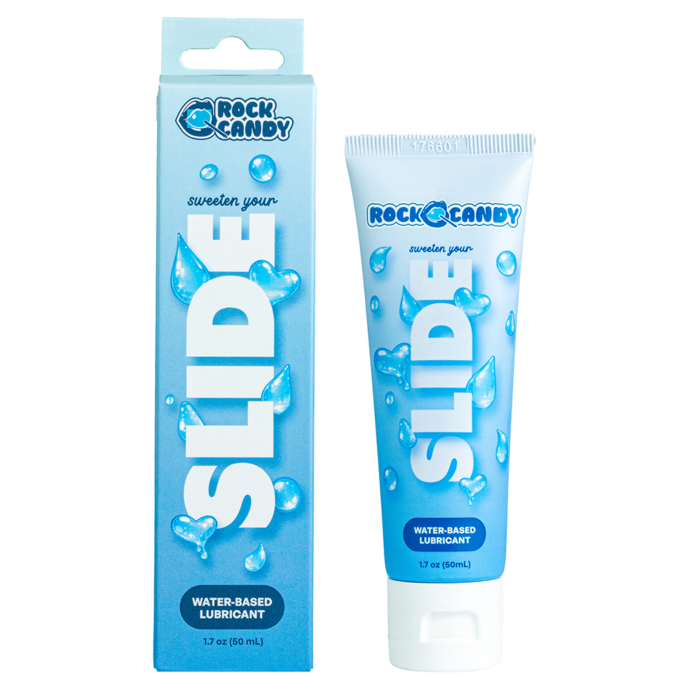 Rock Candy Slide Water-Based Lube 1.7 oz. 1 Rock Candy Slide Water-Based Lube 1.7 oz.