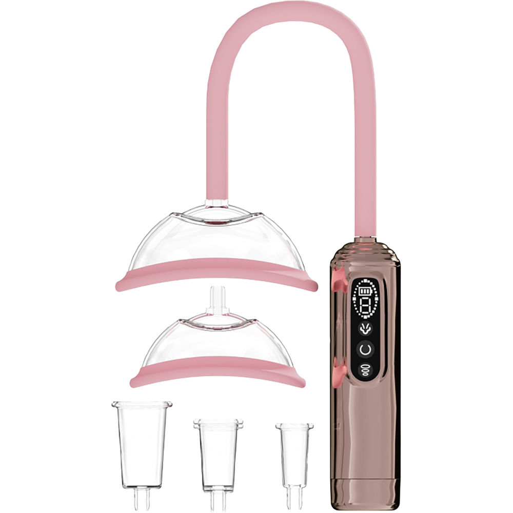 Pumped Vulva, Breast And Nipple Pump Rose Gold 2 Pumped Vulva, Breast And Nipple Pump Rose Gold - Image 2