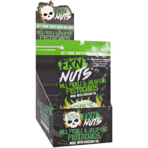 Fkn Nuts Dill Pickle & Jalapeno Pistachios 3 oz. 10pk Display