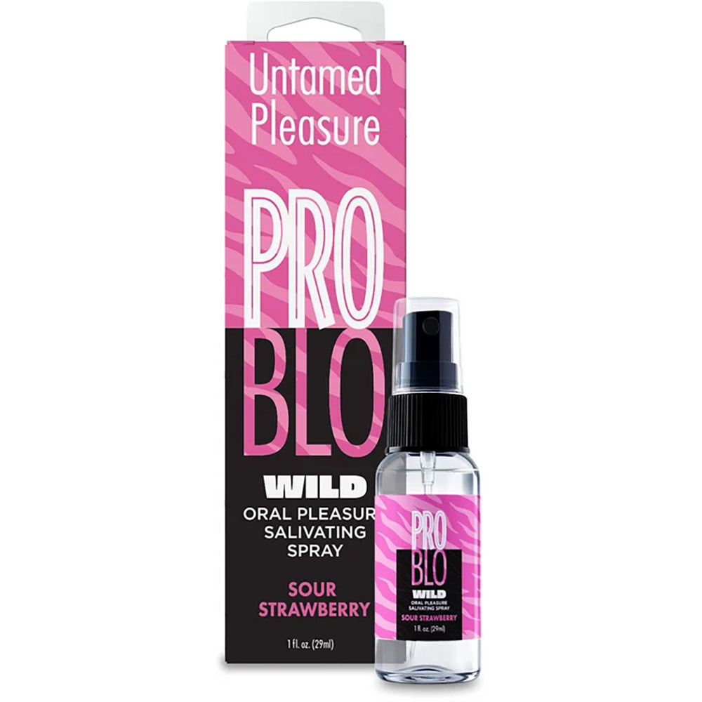 Problo Wild Salivating Throat Spray Sour Strawberry 1 oz. 1 Problo Wild Salivating Throat Spray Sour Strawberry 1 oz.