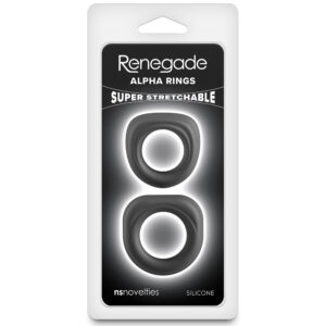 Renegade Alpha Rings Black